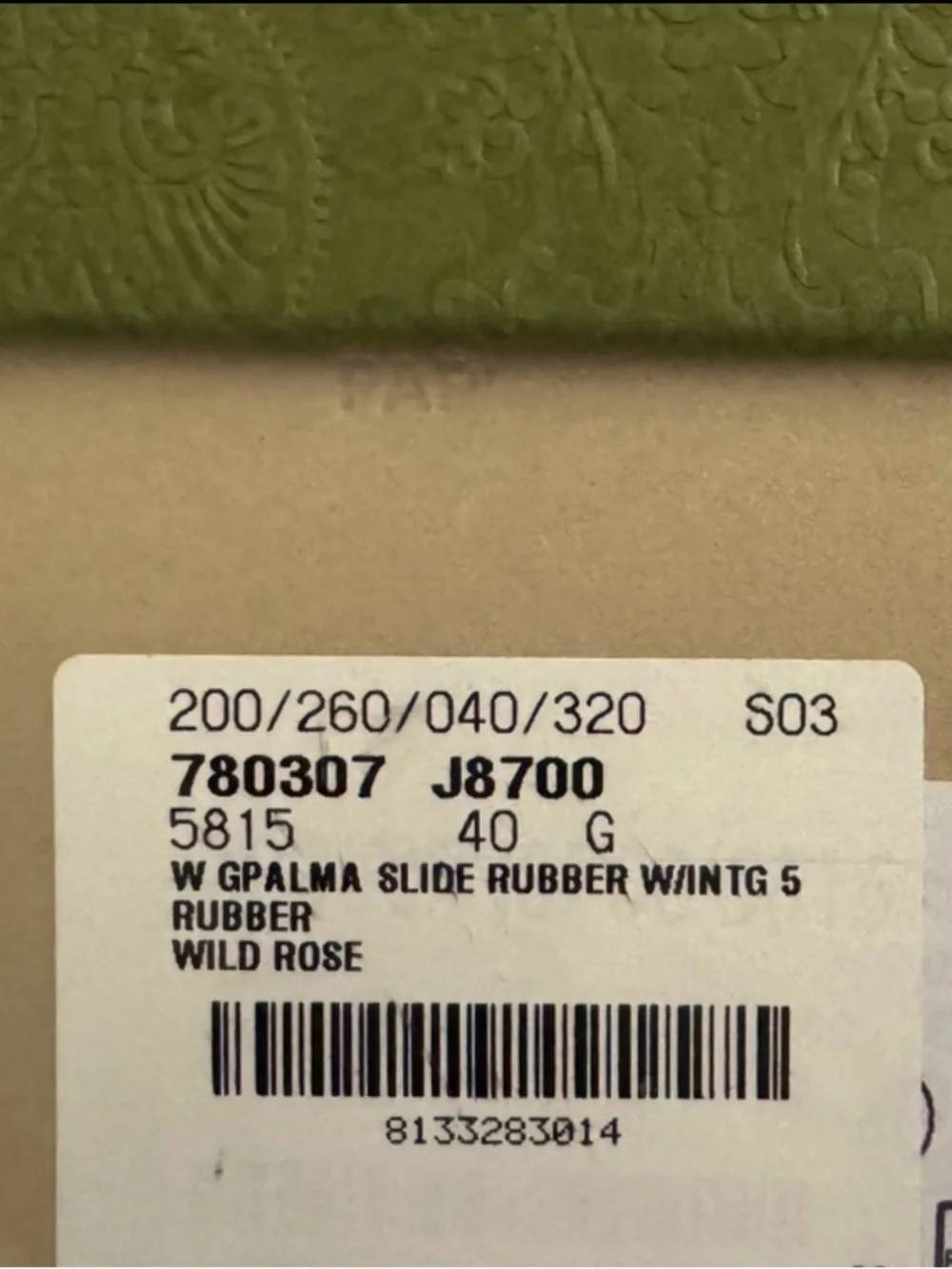 Gucci Wild Rose Slides with Interlocking GG - Size 40 (US 9) - Picture 7 of 7